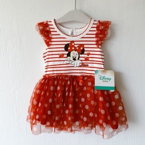 Minnie Valentines Flutter Sleeve Dress